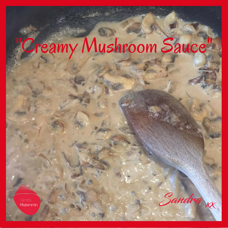 Healthy Creamy Mushroom Sauce