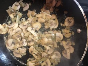 Fried Onions and Mushrooms 
